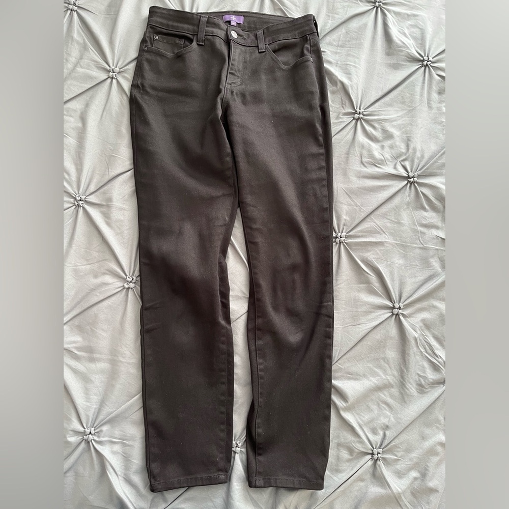 NYDJ Women's Straight Leg Jeans - Black